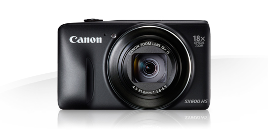 CAMARA CANON POWERSHOT SX600 IS 16MP 18X, WI-FI, NTC, ESTABILIZADOR DE IMAGEN V. FULLHD, NEGRO,